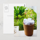Bathroom Details Postkarte (Vorne/Hinten)