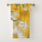 Bathroom Flower Feeling Badhandtuch Set (Insitu)