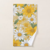 Bathroom Flower Feeling Badhandtuch Set (Handtuch)