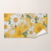 Bathroom Flower Feeling Badhandtuch Set (Handtuch)