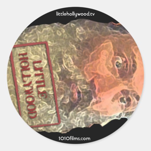 Bathroom Philosopher Briefmarke Sticker (Vorderseite)