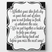 BathroomSign.jpg Fotoplatte (Vorderseite)