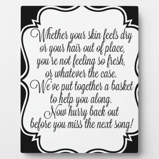 BathroomSign.jpg Fotoplatte (Vorderseite)