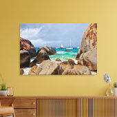 Baths, Virgin Gorda, British Virgin Islands Leinwanddruck (Insitu (Wohnzimmer))