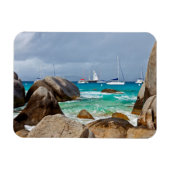 Baths, Virgin Gorda, British Virgin Islands Magnet (Horizontal)