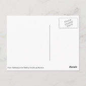 Bathseba bei ihrem Bath von Cornelis van Haarlem Postkarte (Rückseite)