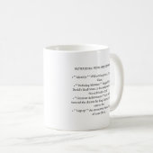 BATHSEBA Ehefrau von König David Kaffeetasse (VorderseiteRechts)