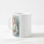 BATHSEBA Ehefrau von König David Kaffeetasse (Vorderseite Links)