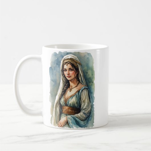 BATHSEBA Ehefrau von König David Kaffeetasse (Links)