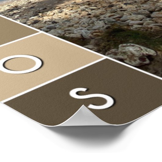 Bathsheba, Barbados Poster (Ecke)