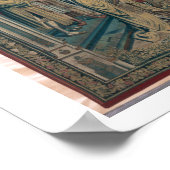 Bathsheba bestellt, um den Palast, Tapestry David Poster (Ecke)