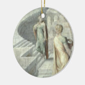 Bathsheba, das David, c.1553 besucht Keramikornament (Links)