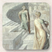 Bathsheba, das David, c.1553 besucht Untersetzer (Vorderseite)