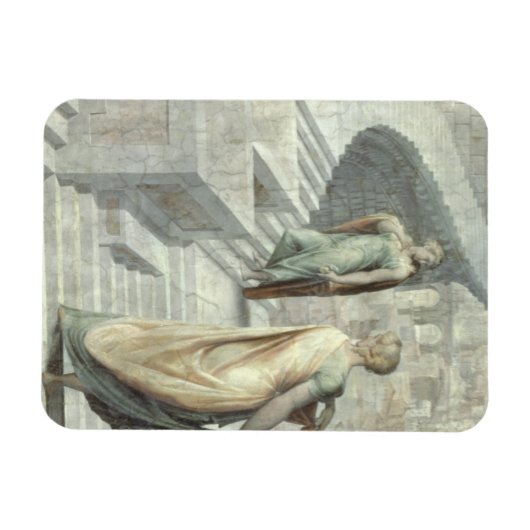 Bathsheba Visiting David, c.1553 Magnet (Horizontal)