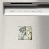 Bathsheba Visiting David, c.1553 Magnet (In Situ (Geschirrspüler))