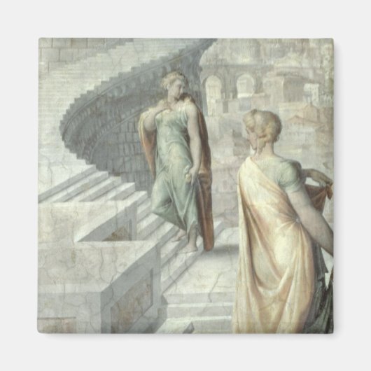 Bathsheba Visiting David, c.1553 Magnet (Vorne)