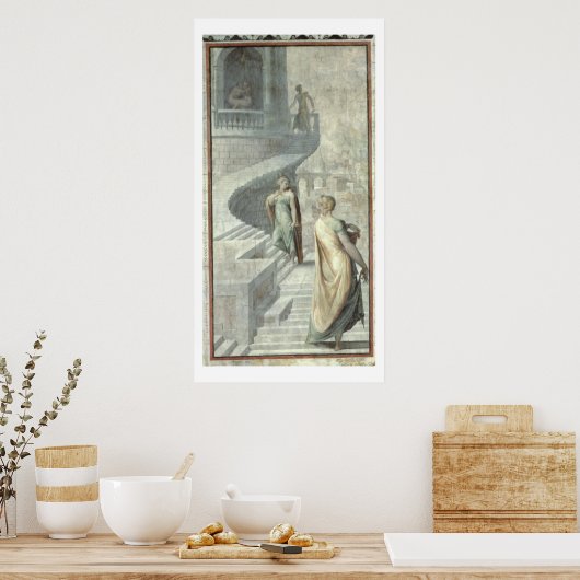 Bathsheba Visiting David, c.1553 Poster (Küche)