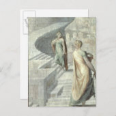 Bathsheba Visiting David, c.1553 Postkarte (Vorne/Hinten)