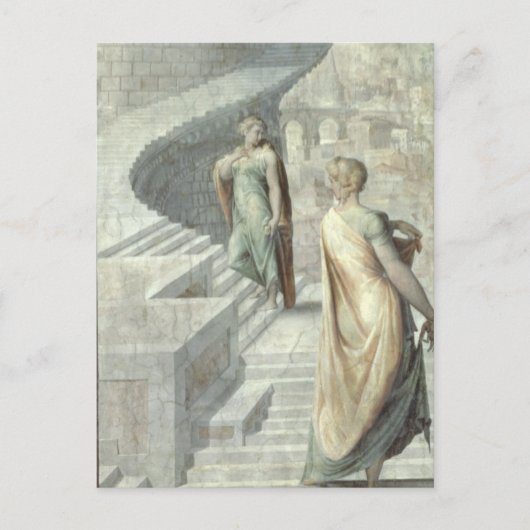 Bathsheba Visiting David, c.1553 Postkarte (Vorderseite)