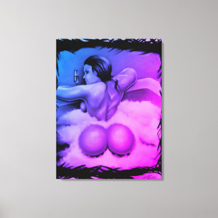 "Bathtime" Leinwanddruck