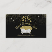 Bathtub Bomb Wellness-Center Soap Blase Visitenkarte (Vorderseite)