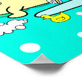 Bathtub Chihuahua Puppy Poster 13 (Ecke)