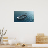 Bathtub Voyage Poster (Küche)