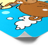 Bathtub Welpenposter 3 Poster (Ecke)