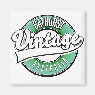 Bathurst australia Vintages Logo Magnet