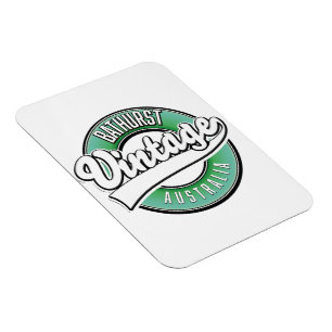 Bathurst australia Vintages Logo Magnet
