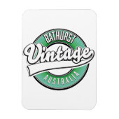 Bathurst australia Vintages Logo Magnet (Vertikal)