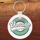 Bathurst australia Vintages Logo Schlüsselanhänger (Vorderseite)