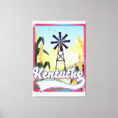 Bathurst Island Kanada Reiseplan Leinwanddruck (Vorderseite)