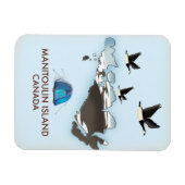 Bathurst Island Kanada Reiseplan Magnet (Horizontal)