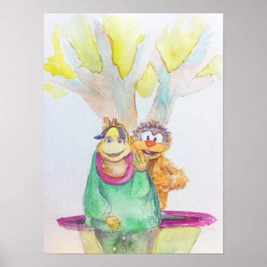 Batibot's Pong Pagong Kiko Matsing Poster (Vorne)