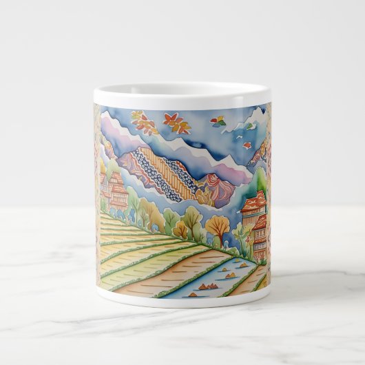 Batik Art in Nature,Java Batik Tasse (Vorderseite)