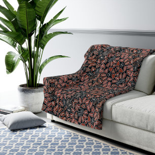 Batik Banten Simbut Fleece Blanket