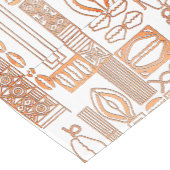 Batik Beads Motif Kurzer Tischläufer (Ecke)