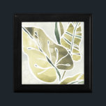 Batik-Blätter Erinnerungskiste<br><div class="desc">"Batik Blätter I" von June Erica Vess. Enthält eine Farbpalette von batik-Blätter.</div>