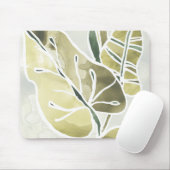 Batik-Blätter Mousepad (Mit Mouse)