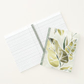 Batik-Blätter Notizblock (Innenseite)