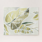 Batik-Blätter Puzzle (Horizontal)