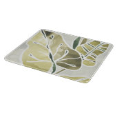 Batik-Blätter Schneidebrett (Ecke)