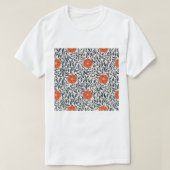 Batik Blume Muster Chiffon Top (Design vorne)