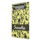 Batik-Blumenmuster Mini Klemmbrett (Gewinkelt2)
