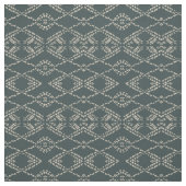 Batik Boho Schwarz Ikat monochrom geometrisch  Stoff (Muster)