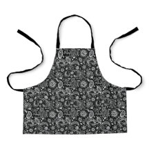 batik boho style floral paisley pattern