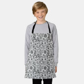 Batik boho style floral paisley pattern schürze (Getragen)