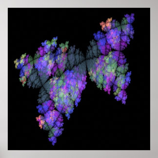 Batik Butterfats Print Poster