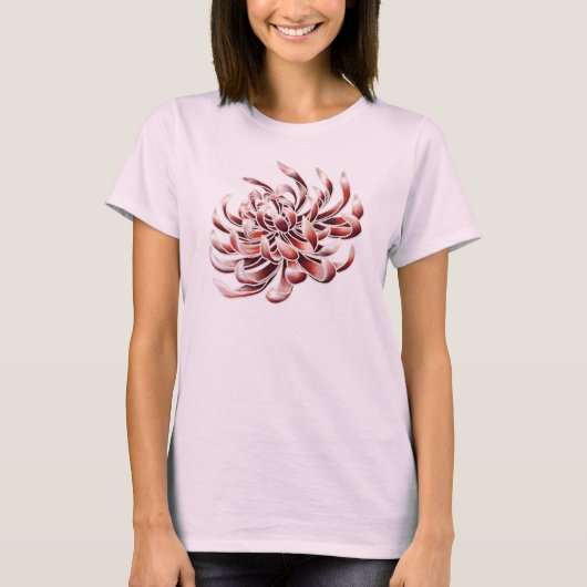 Batik Chrysanthemum T-Shirt (Vorderseite)